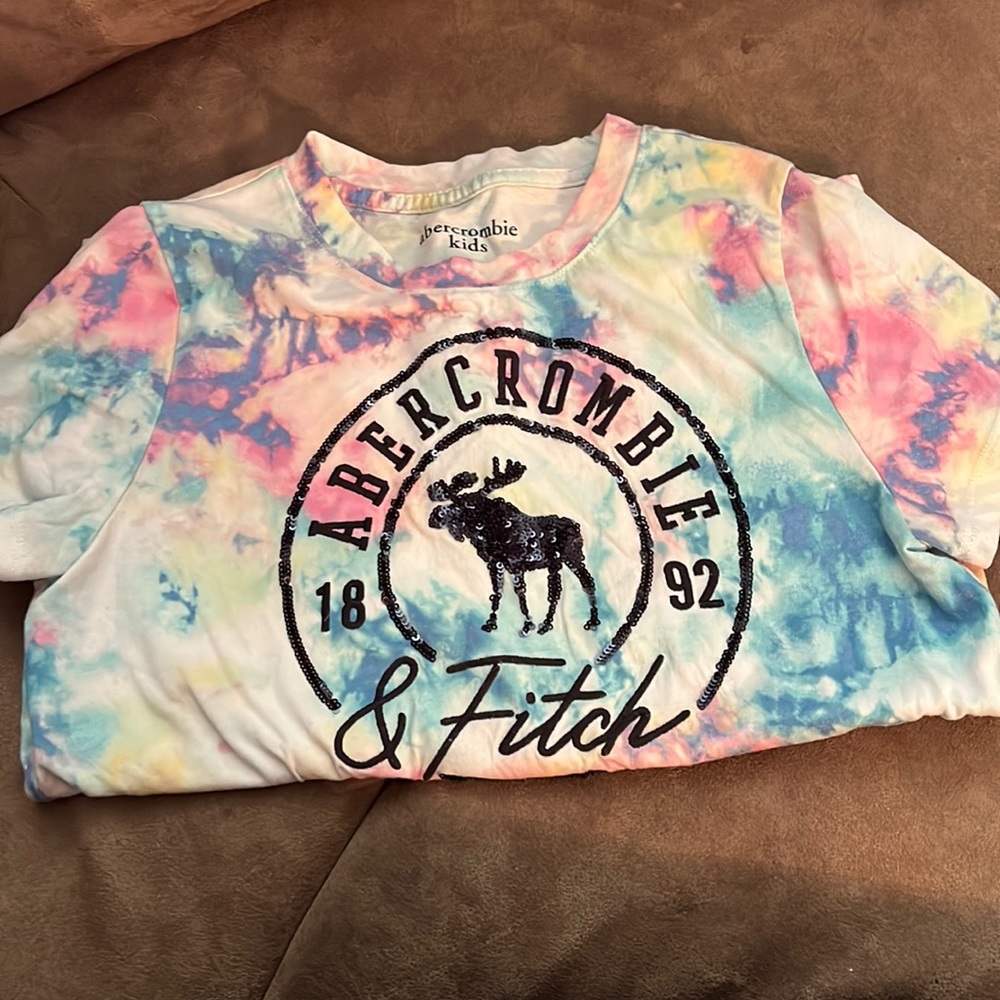 Abercrombie Kids tie dye shirt size 11/12 for girls